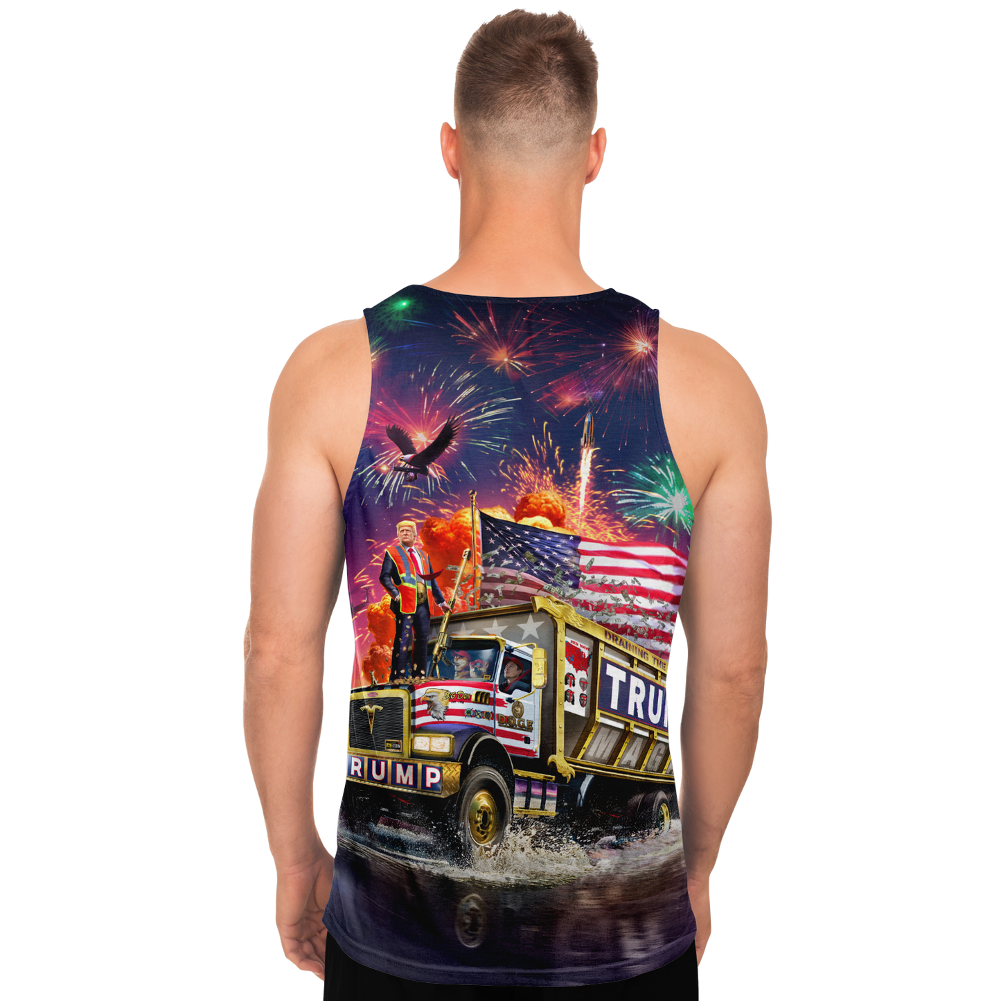 Trump Tank 2025 DOGE AOP - TANK