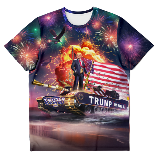 Trump Tank 2016 (Re-mastered) All Over Print Shirt