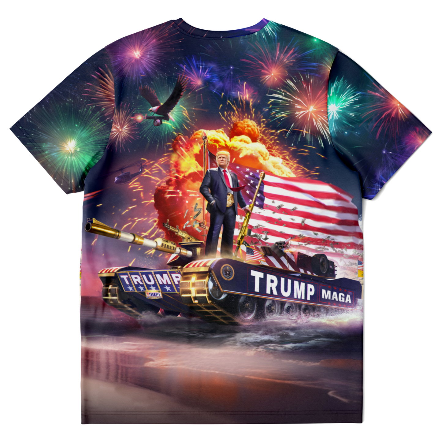 Trump Tank 2016 (Re-mastered) All Over Print Shirt