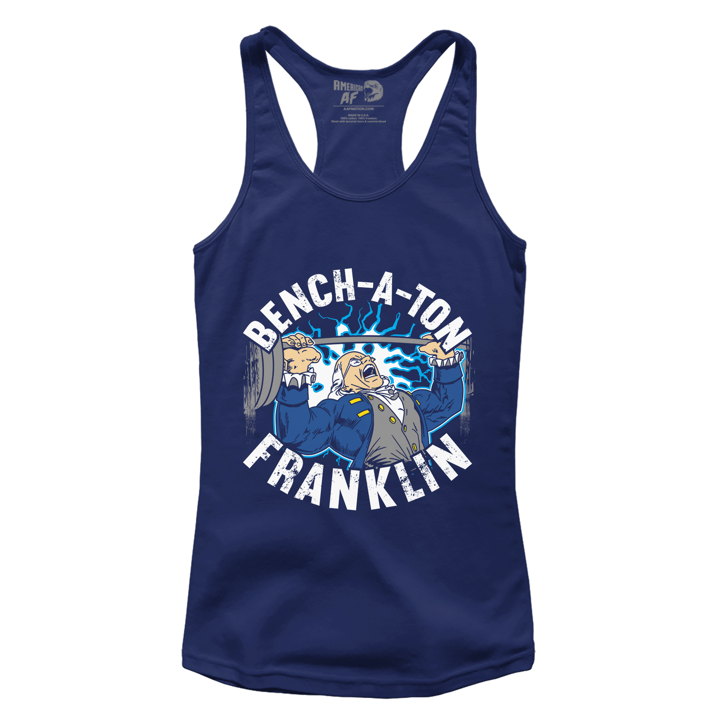 T-shirt Premium Ladies Racerback Tank / Midnight Navy / XS Bench-a-ton Franklin (Ladies)