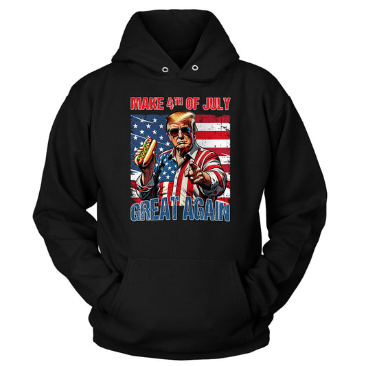 Make 4th Of July Great Again Hoodie