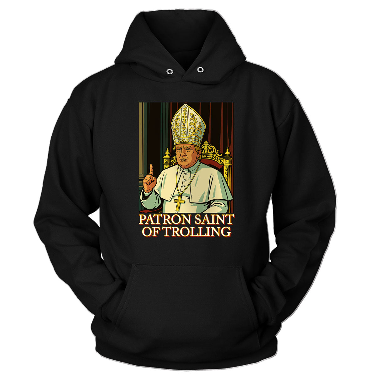Patron Saint of Trolling V1 Hoodie