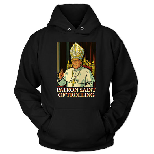 Patron Saint of Trolling V1 Hoodie