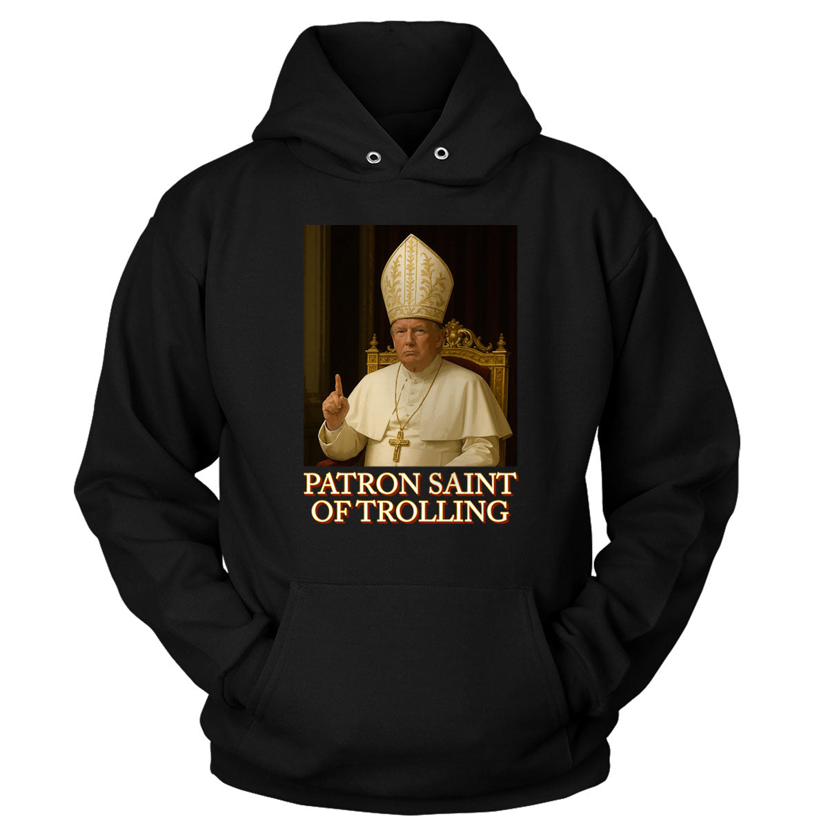 Patron Saint of Trolling V2 Hoodie