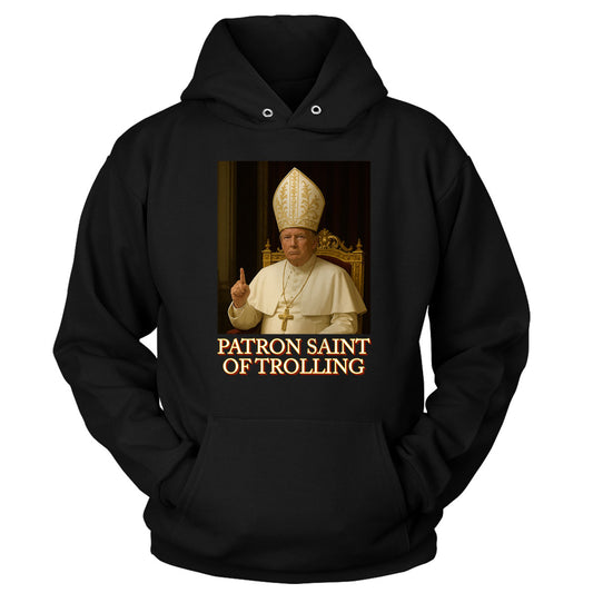 Patron Saint of Trolling V2 Hoodie