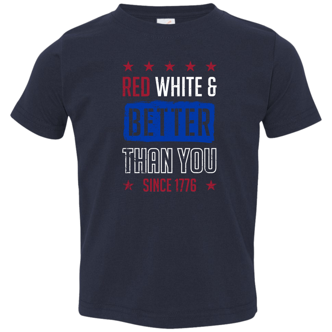 Apparel Premium Toddler Shirt / Navy / 2T 3321 Toddler Jersey T-Shirt