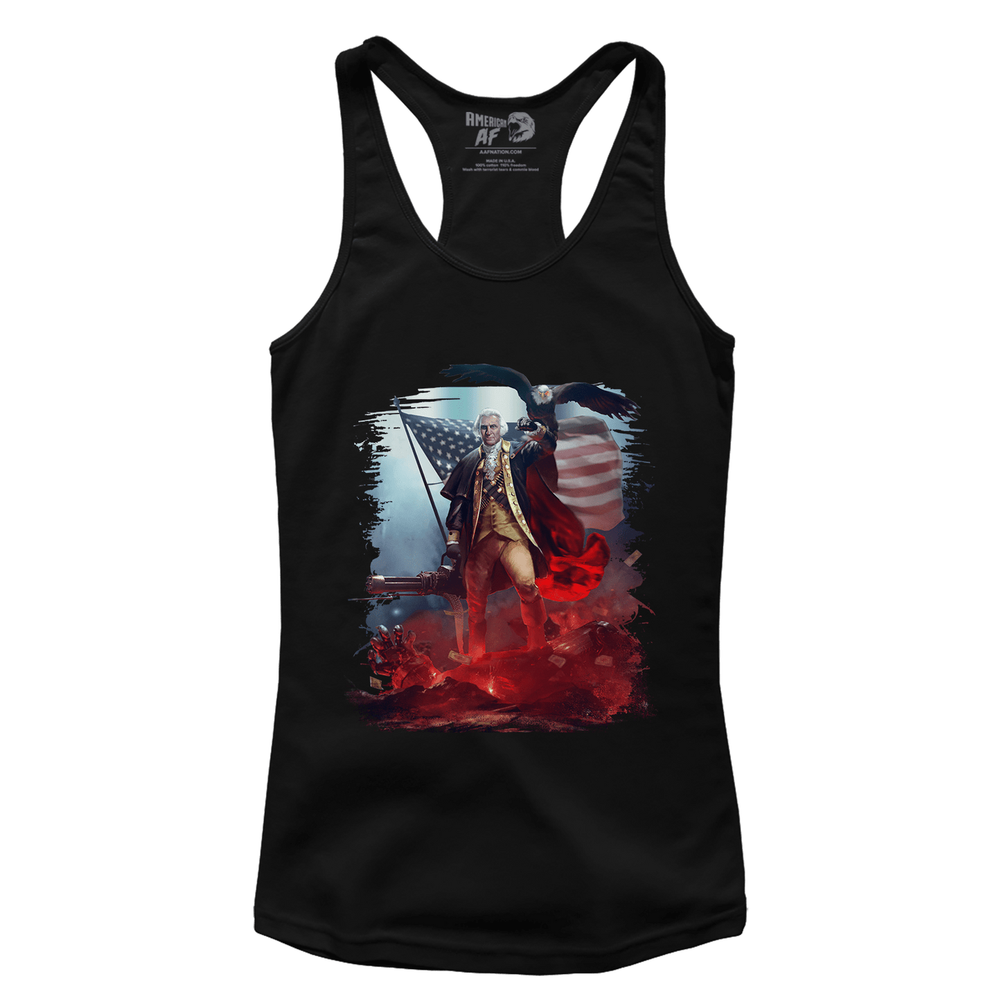 George Warshington Racerback Tank Top