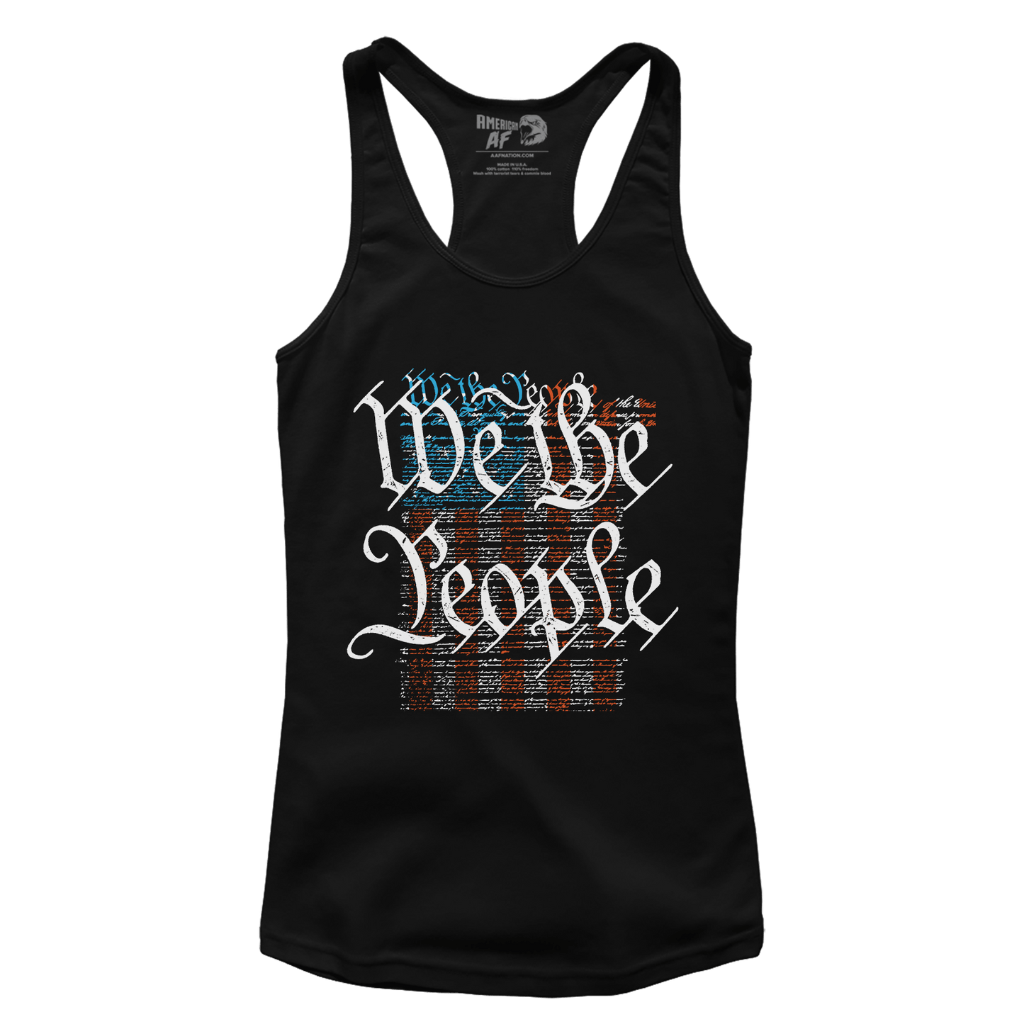 We The People Flag Racerback Tank Top