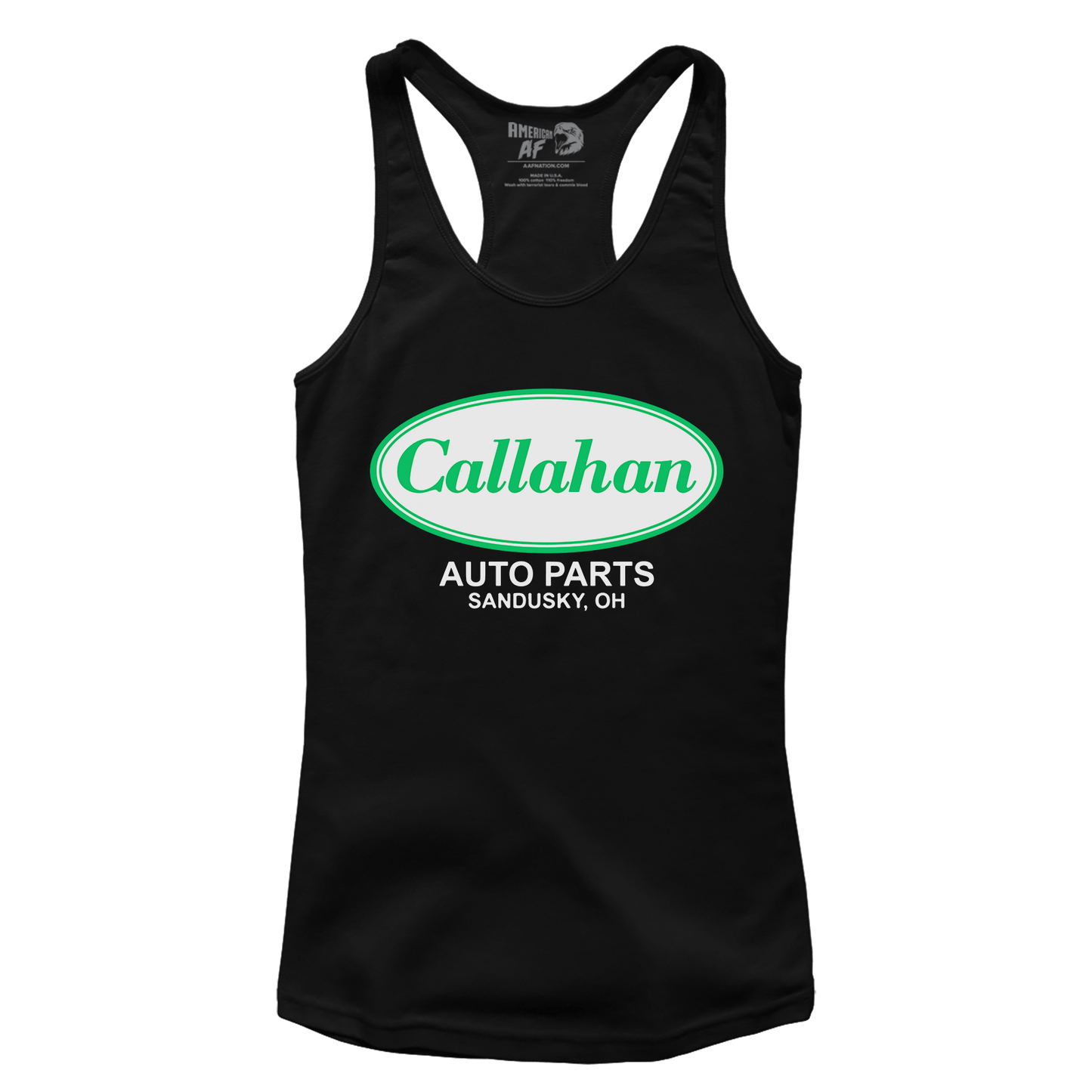 T-shirt Premium Ladies Racerback Tank / Black / XS Callahan Auto Parts (Ladies)