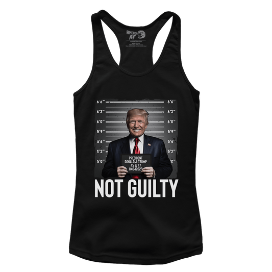 Not Guilty Racerback Tank Top