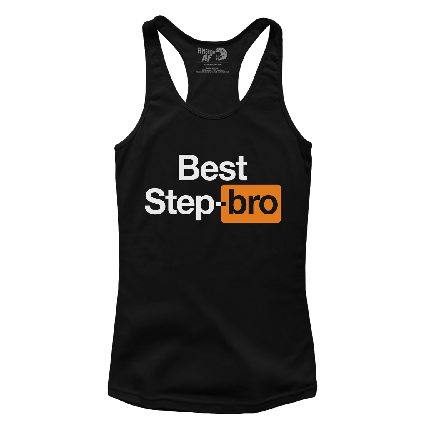 T-shirt Premium Ladies Racerback Tank / Black / XS Best Step-bro (Ladies)