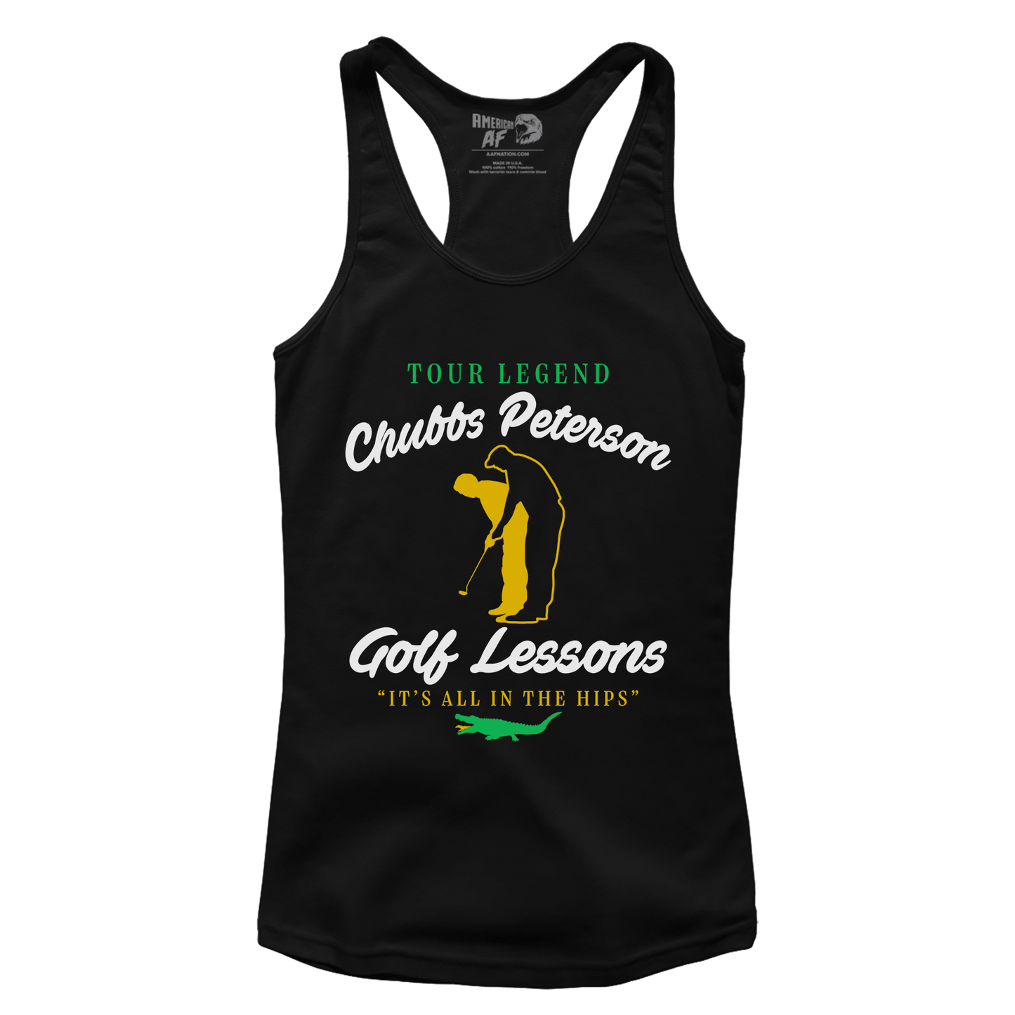 T-shirt Premium Ladies Racerback Tank / Black / XS Chubbs Peterson (Ladies)
