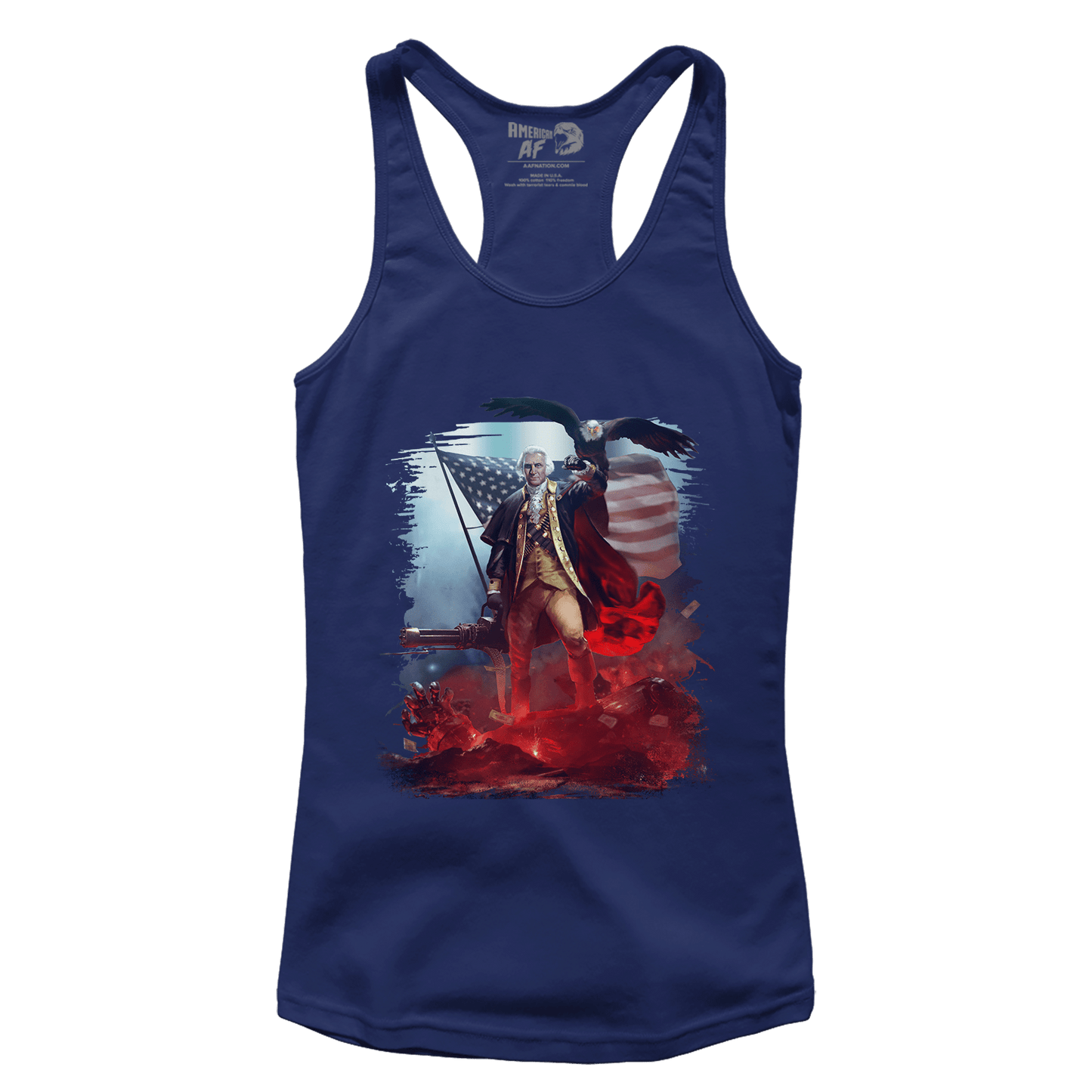 George Warshington Racerback Tank Top