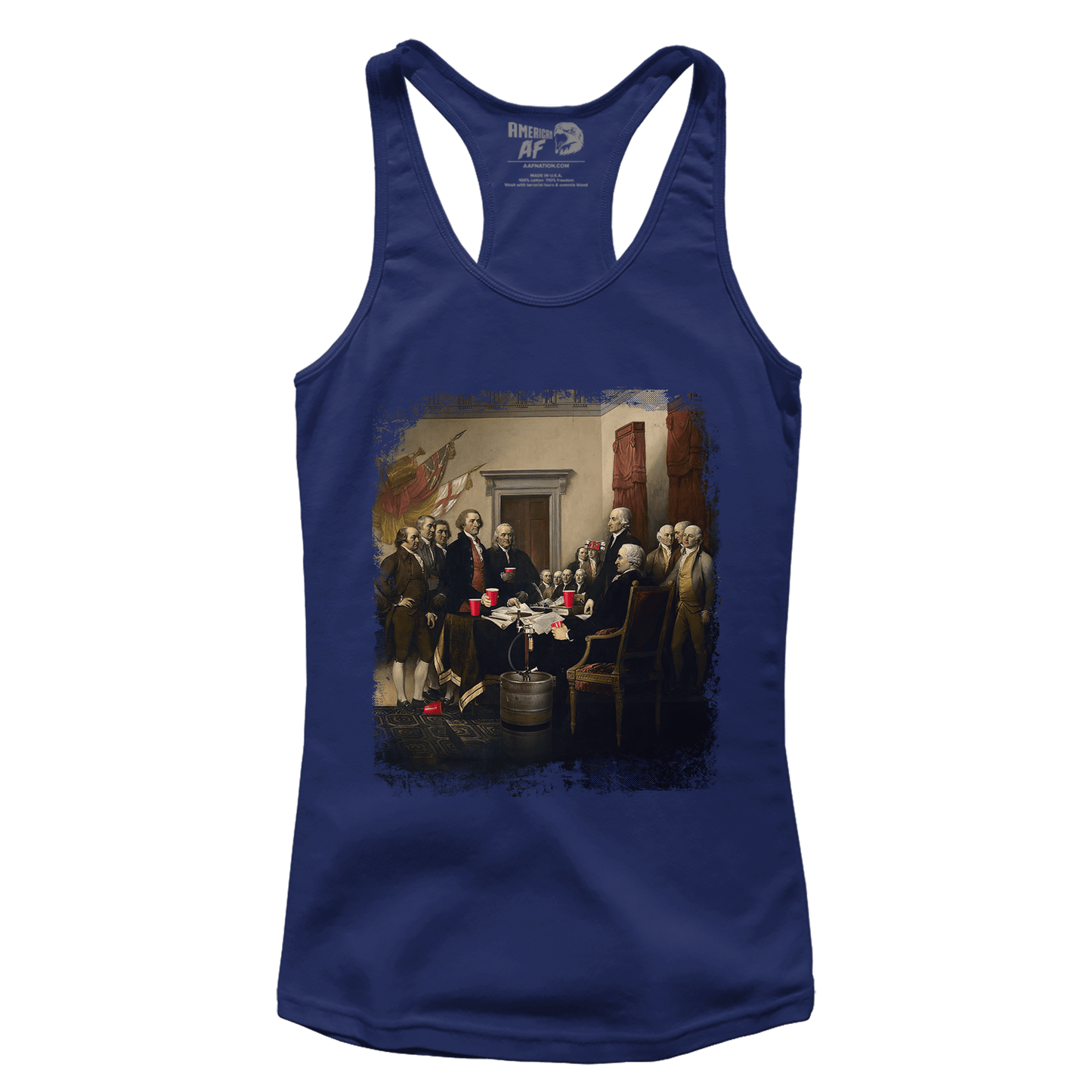 Party Like Our Forefathers Racerback Tank Top