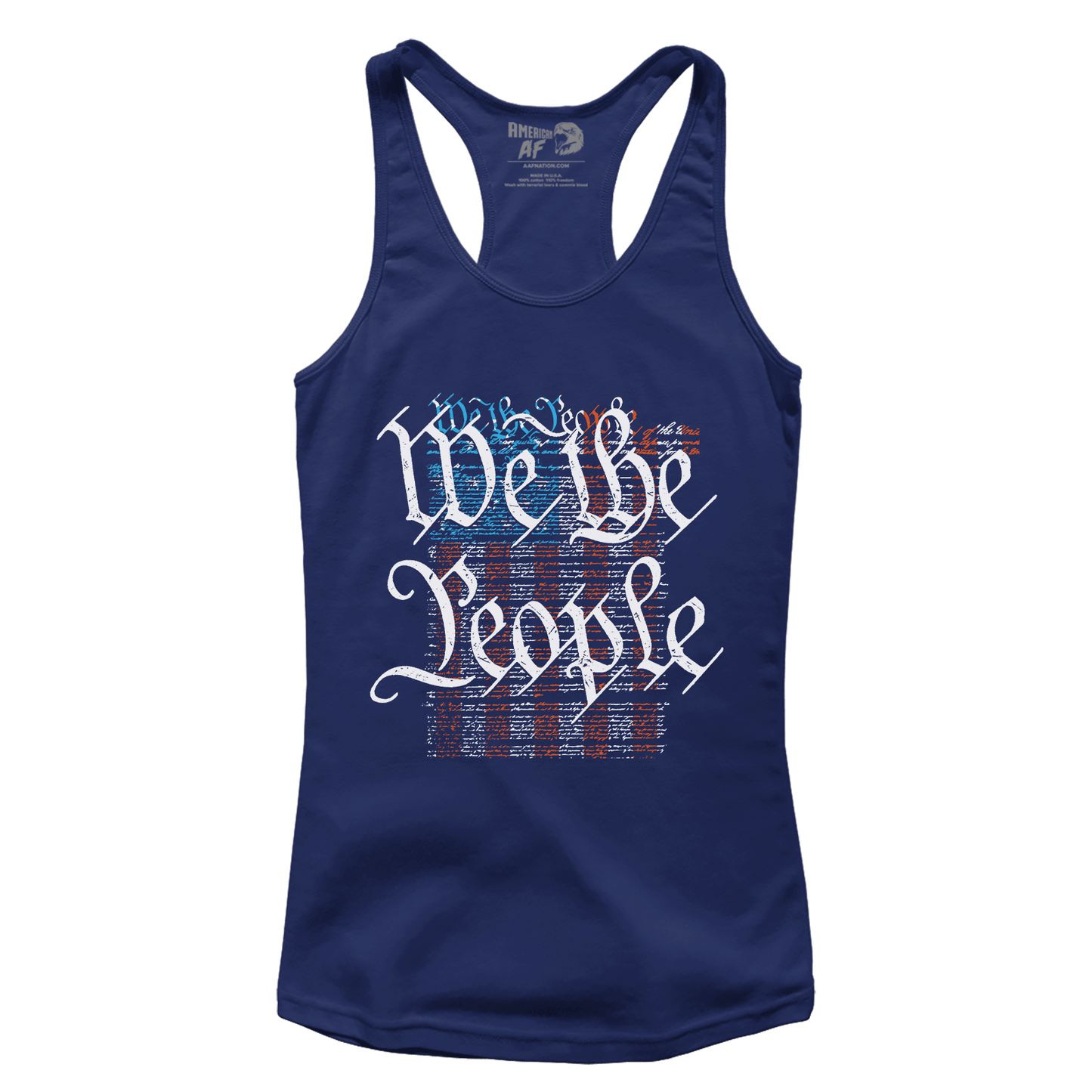 We The People Flag Racerback Tank Top