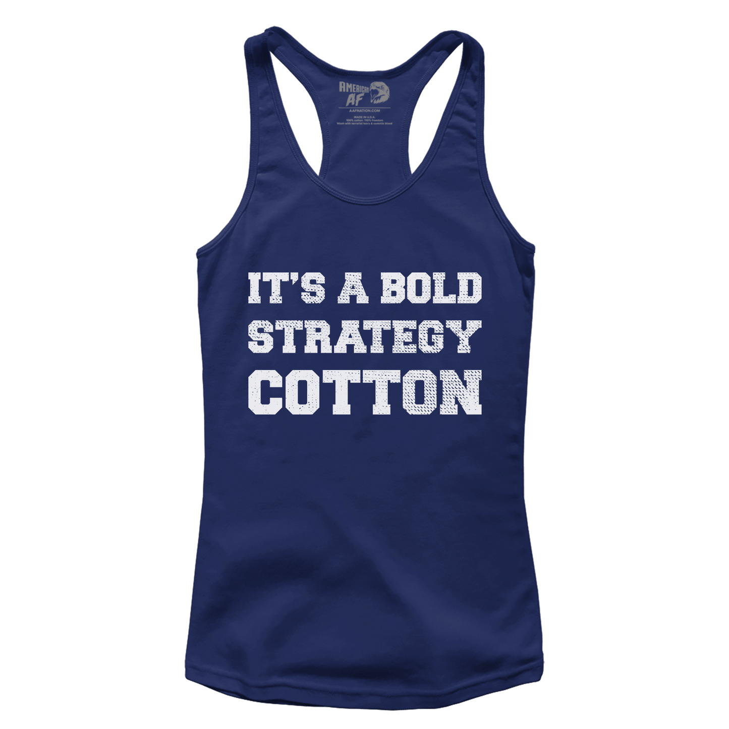 T-shirt Premium Ladies Racerback Tank / Midnight Navy / XS Bold Strategy (Ladies)