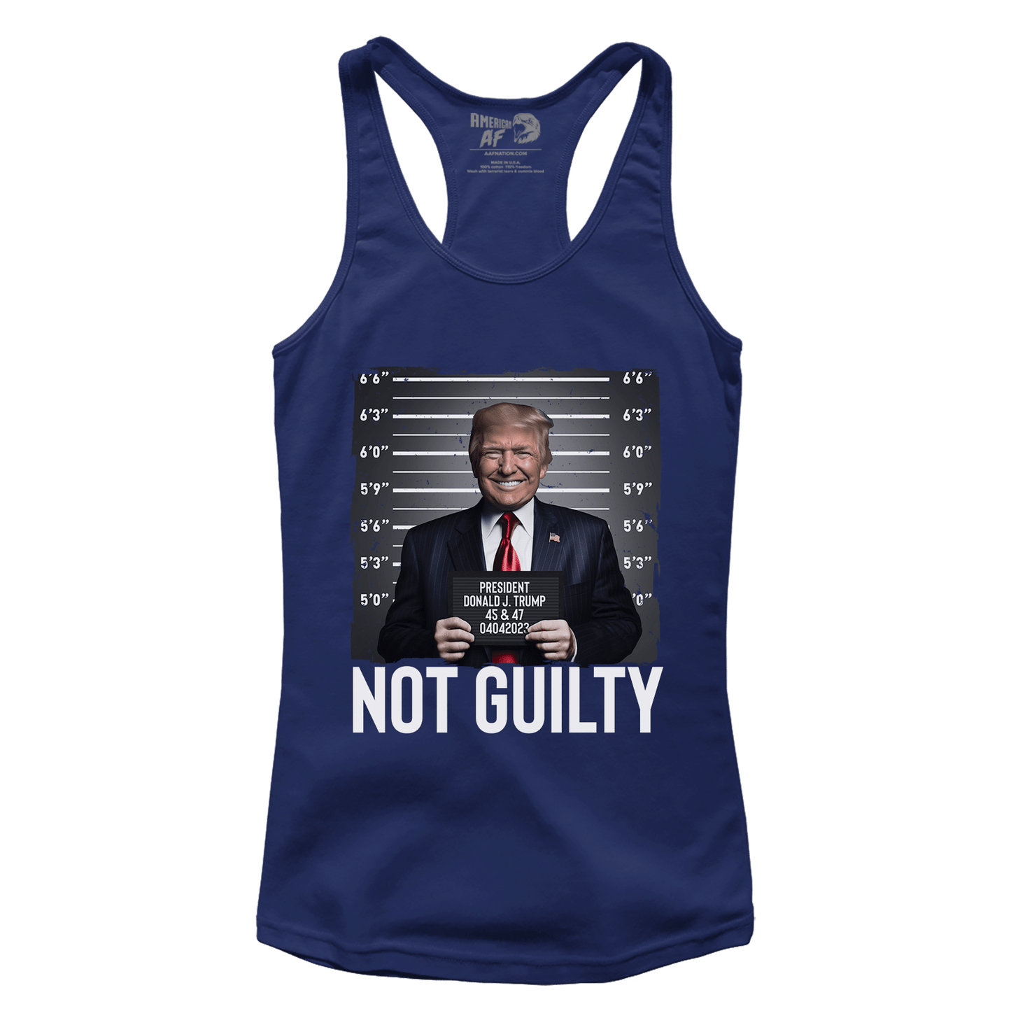 Not Guilty Racerback Tank Top