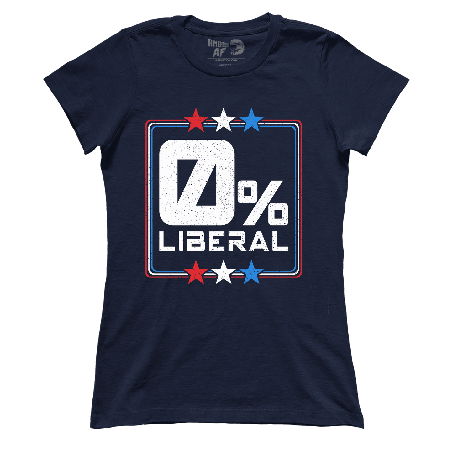 T-shirt Premium Ladies Tee / Midnight Navy / XS Zero Percent Liberal (Ladies)