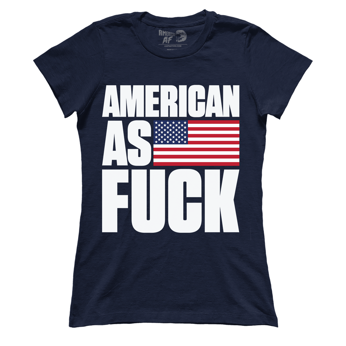 T-shirt Premium Ladies Tee / Midnight Navy / XS American As F! RAW (Ladies)