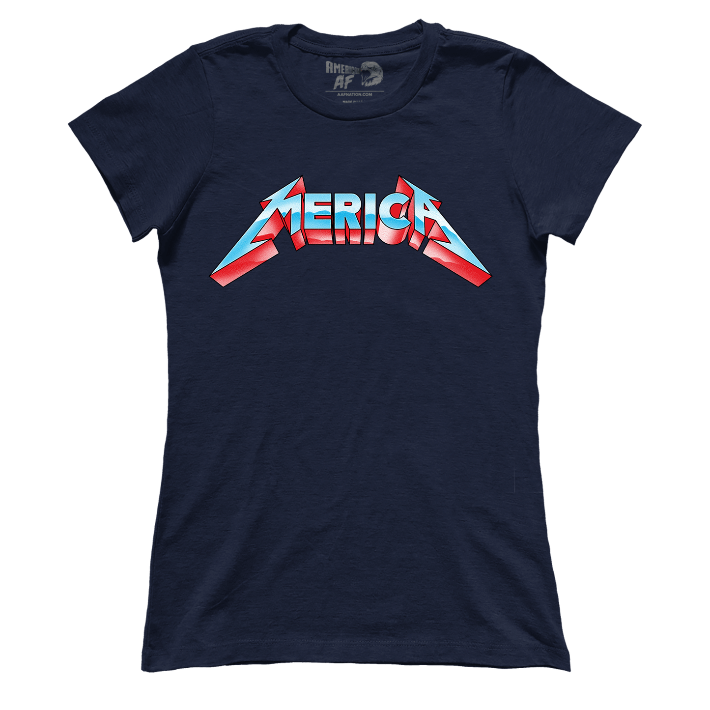 T-shirt Metal Merica (Ladies)