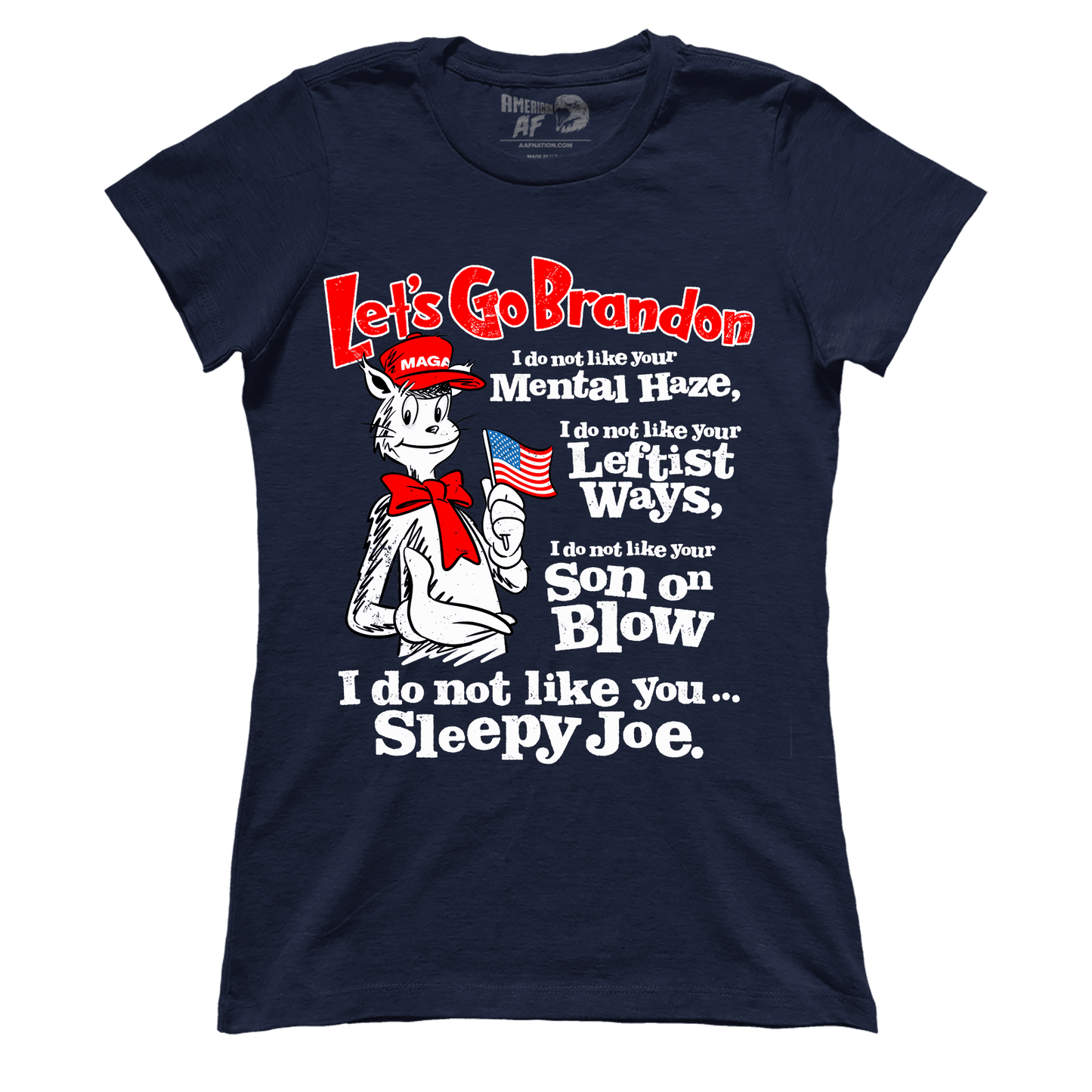 Apparel Premium Ladies Tee / Midnight Navy / XS IDNL Sleepy Joe (Ladies)