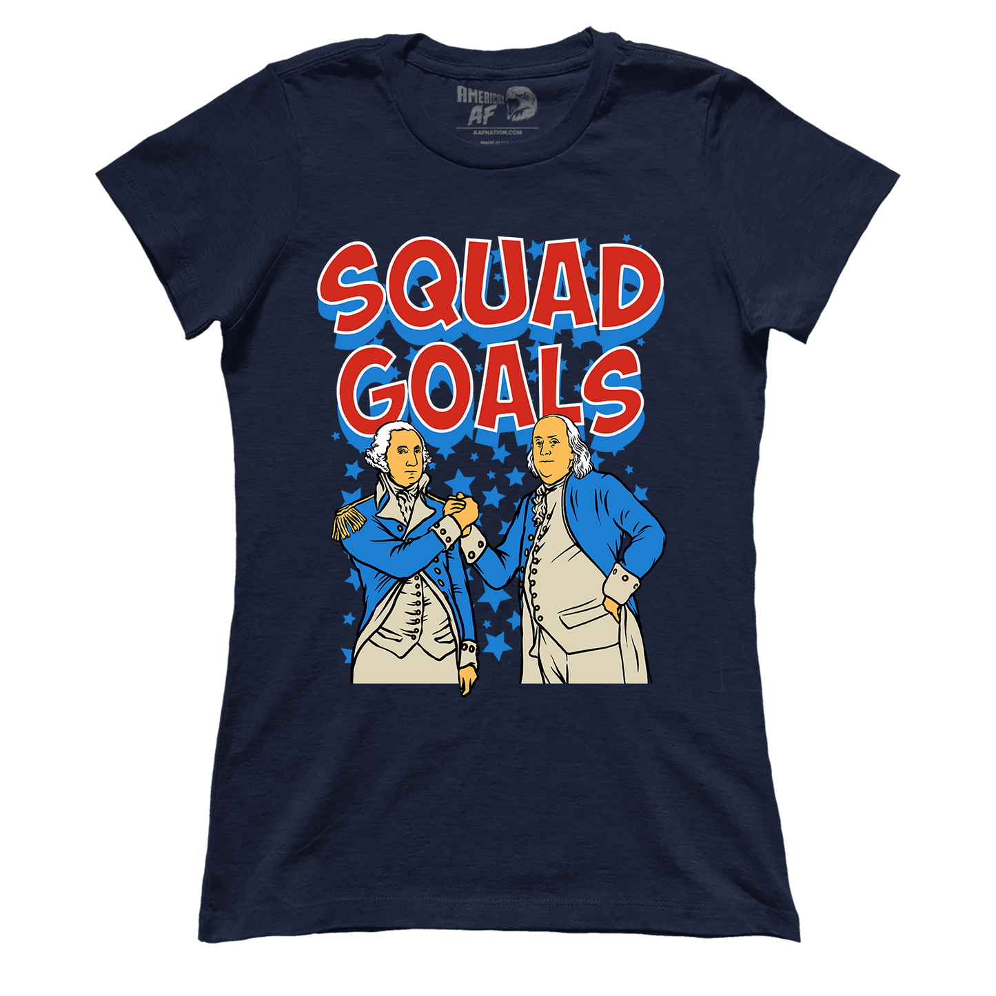 T-shirt Premium Ladies Tee / Midnight Navy / XS Squad Goals (Ladies)