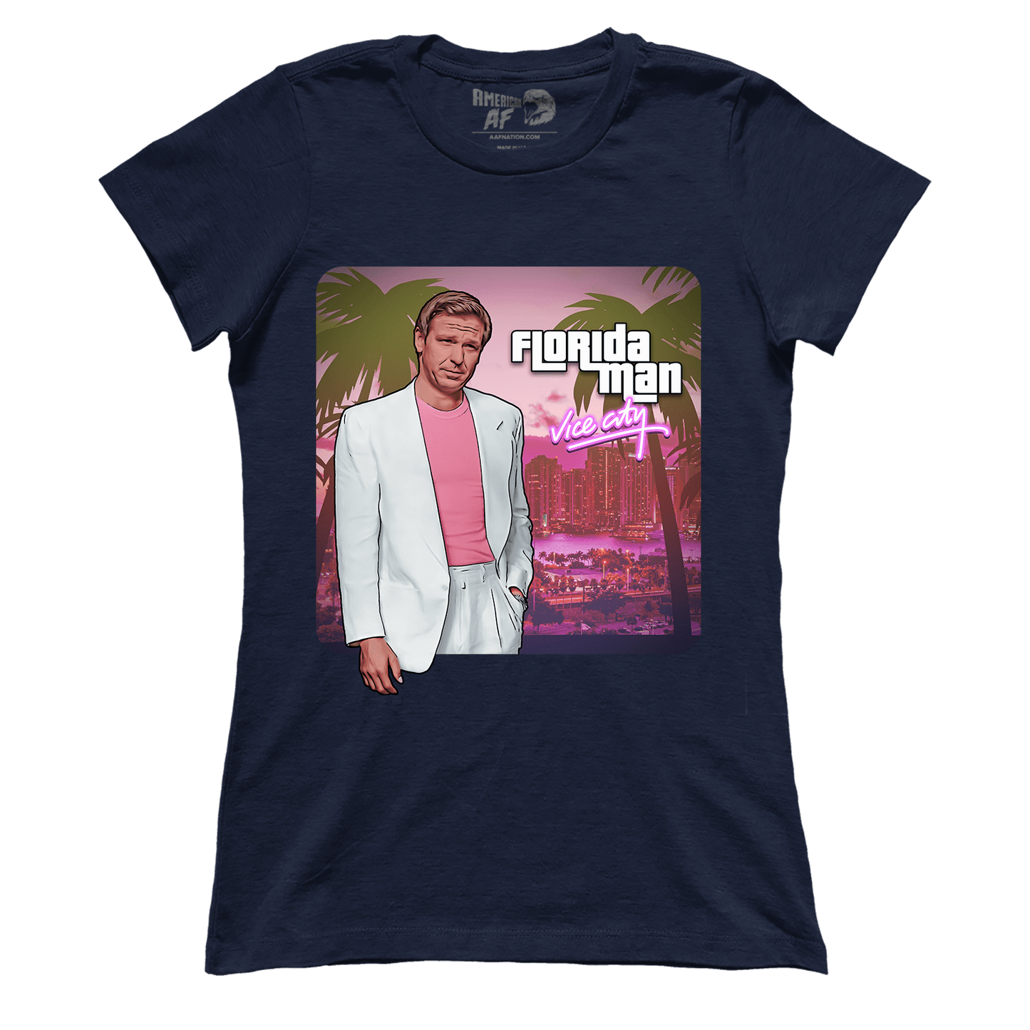 T-shirt Premium Ladies Tee / Midnight Navy / XS Florida Man (Ladies)