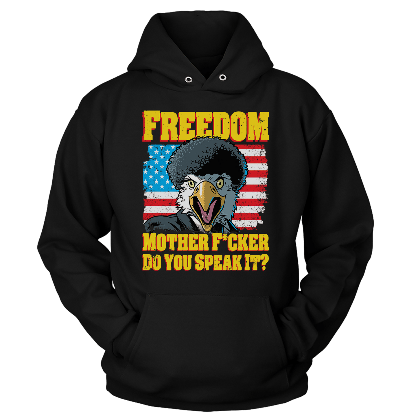 T-shirt Unisex Hoodie / Black / S Freedom MF