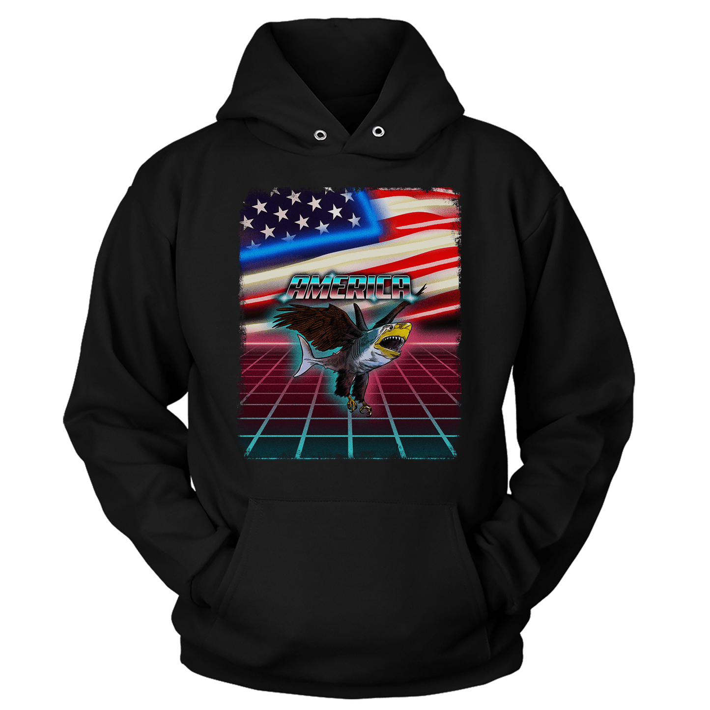 Retro Eagle Shark