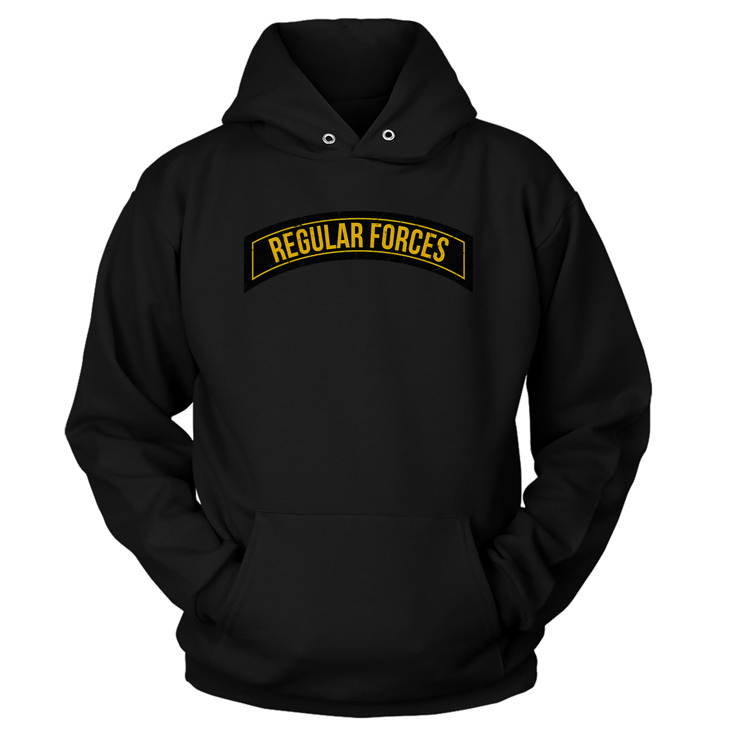 T-shirt Premium Soft Hoodie / Black / XS Regular Forces (Ladies)