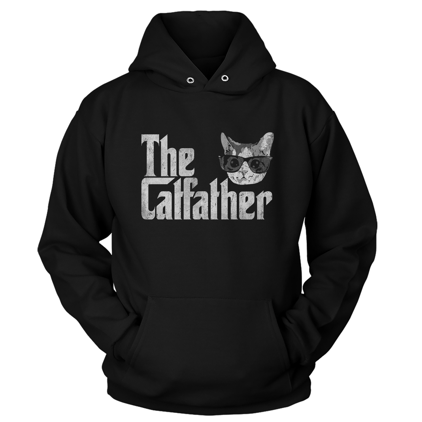 T-shirt Unisex Hoodie / Black / S Catfather