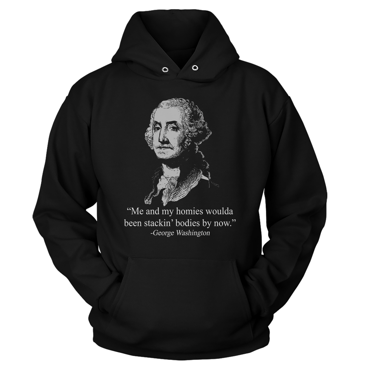 T-shirt Unisex Hoodie / Black / S Me And My Homies