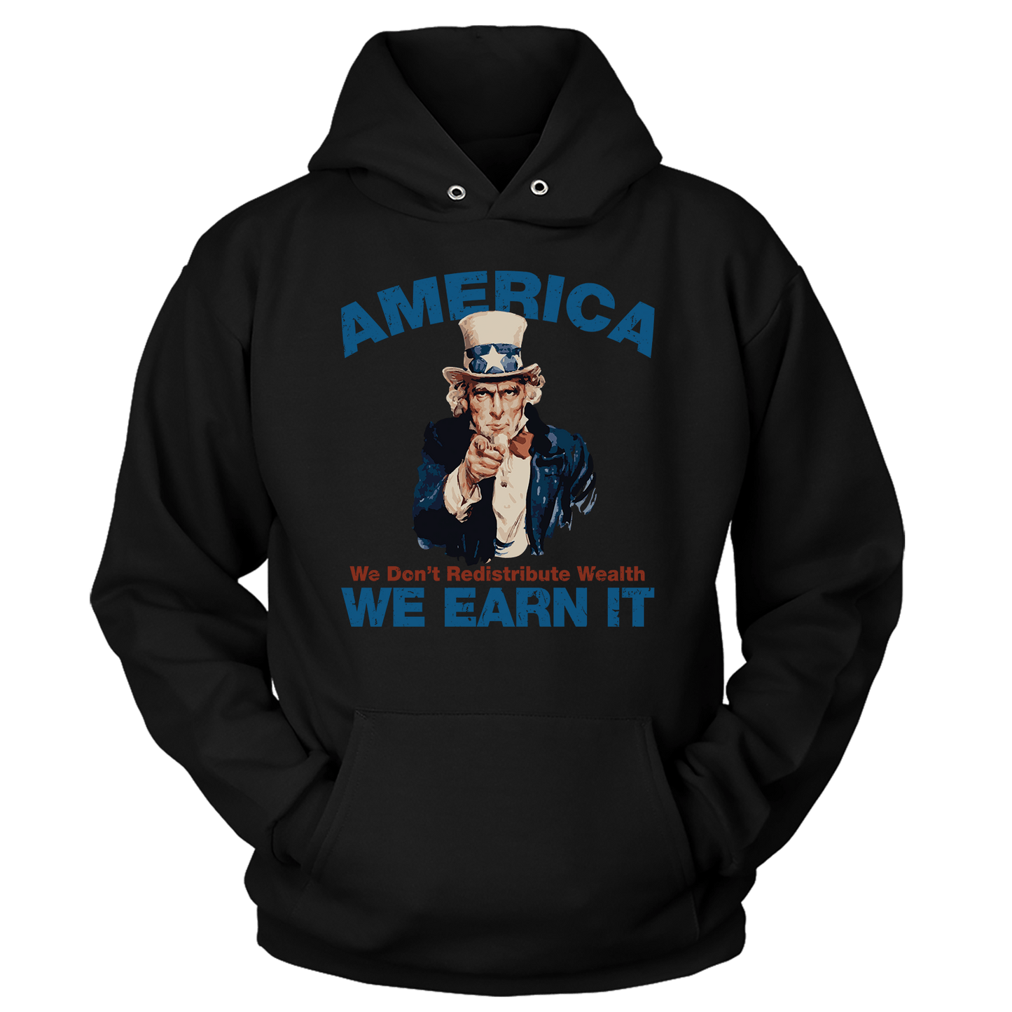 T-shirt America - We Earn It (Ladies)
