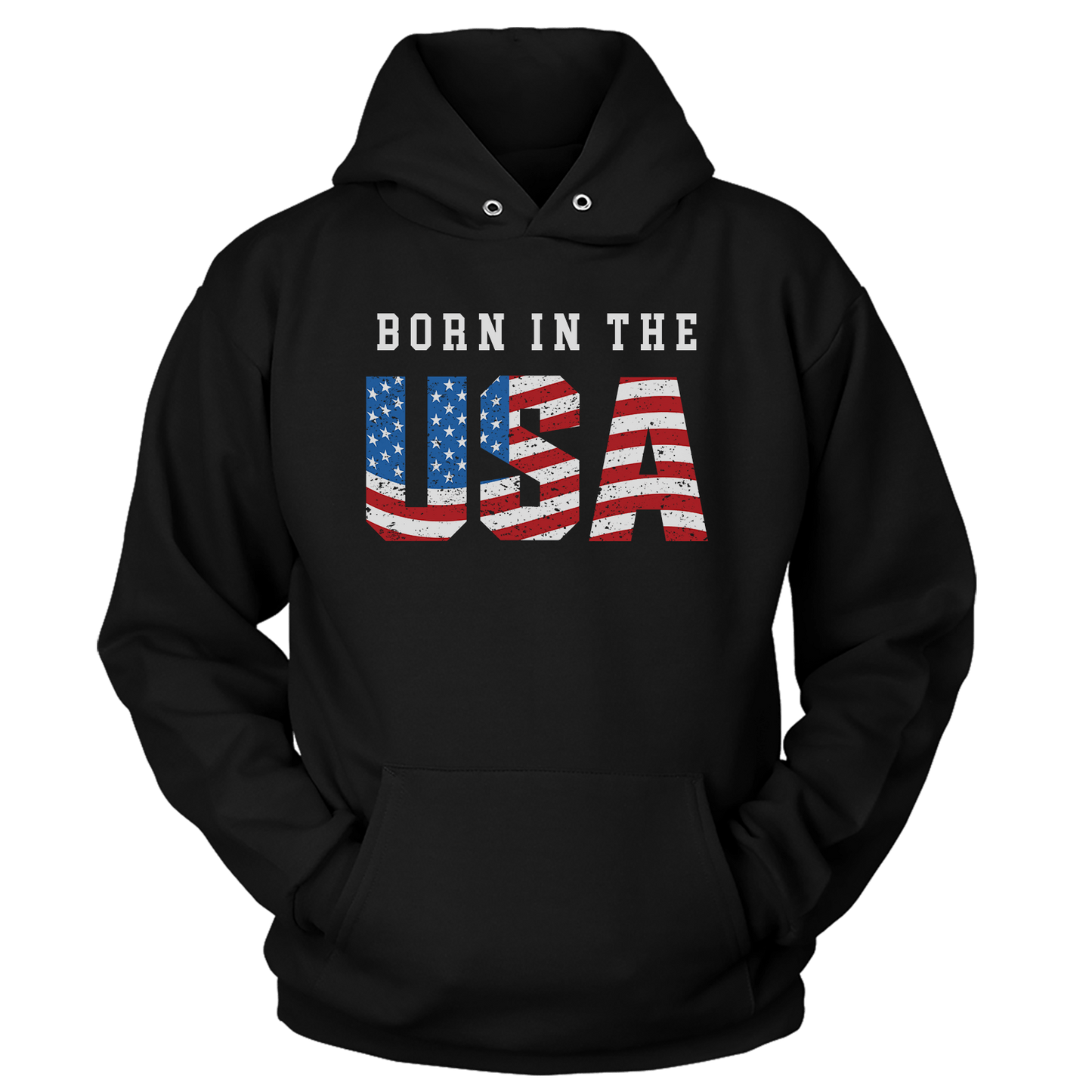 T-shirt Born in the USA (Ladies)