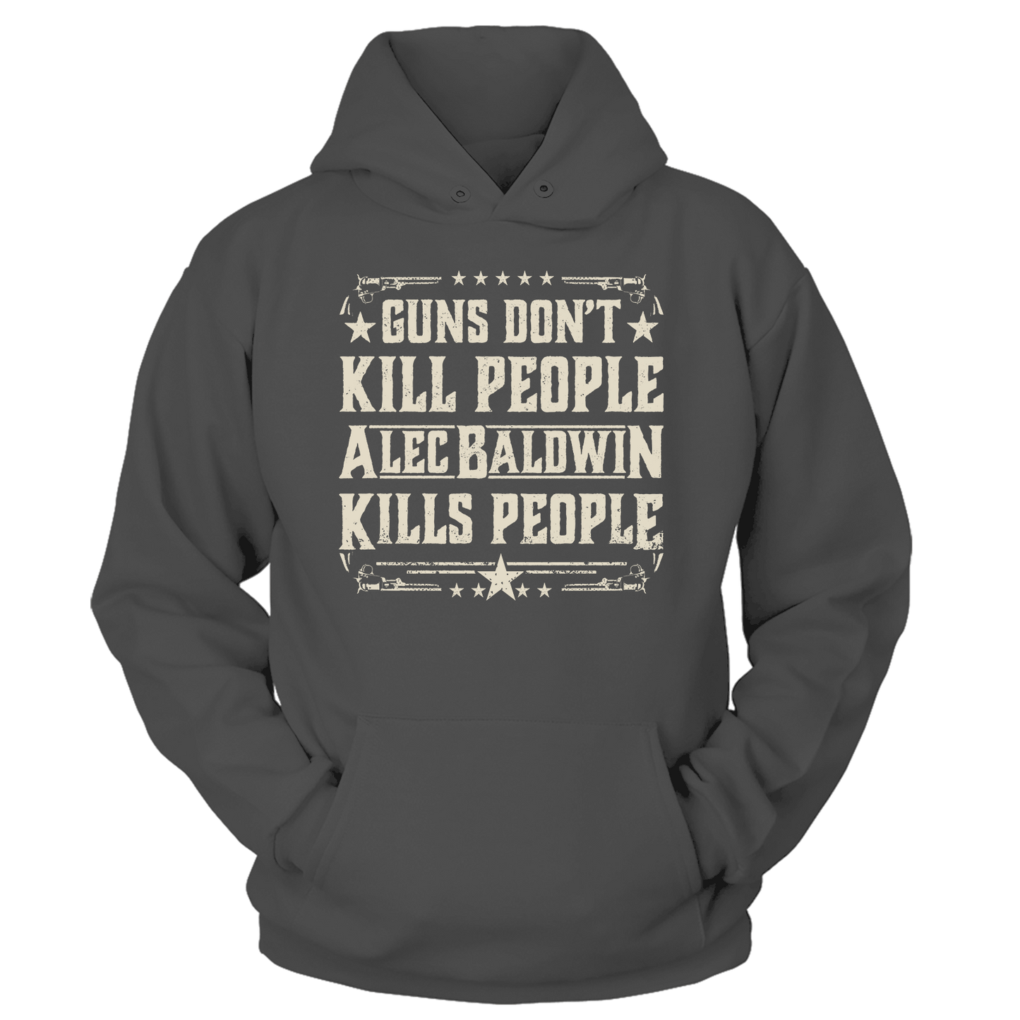 T-shirt Unisex Hoodie / Charcoal / S Baldwin Kills