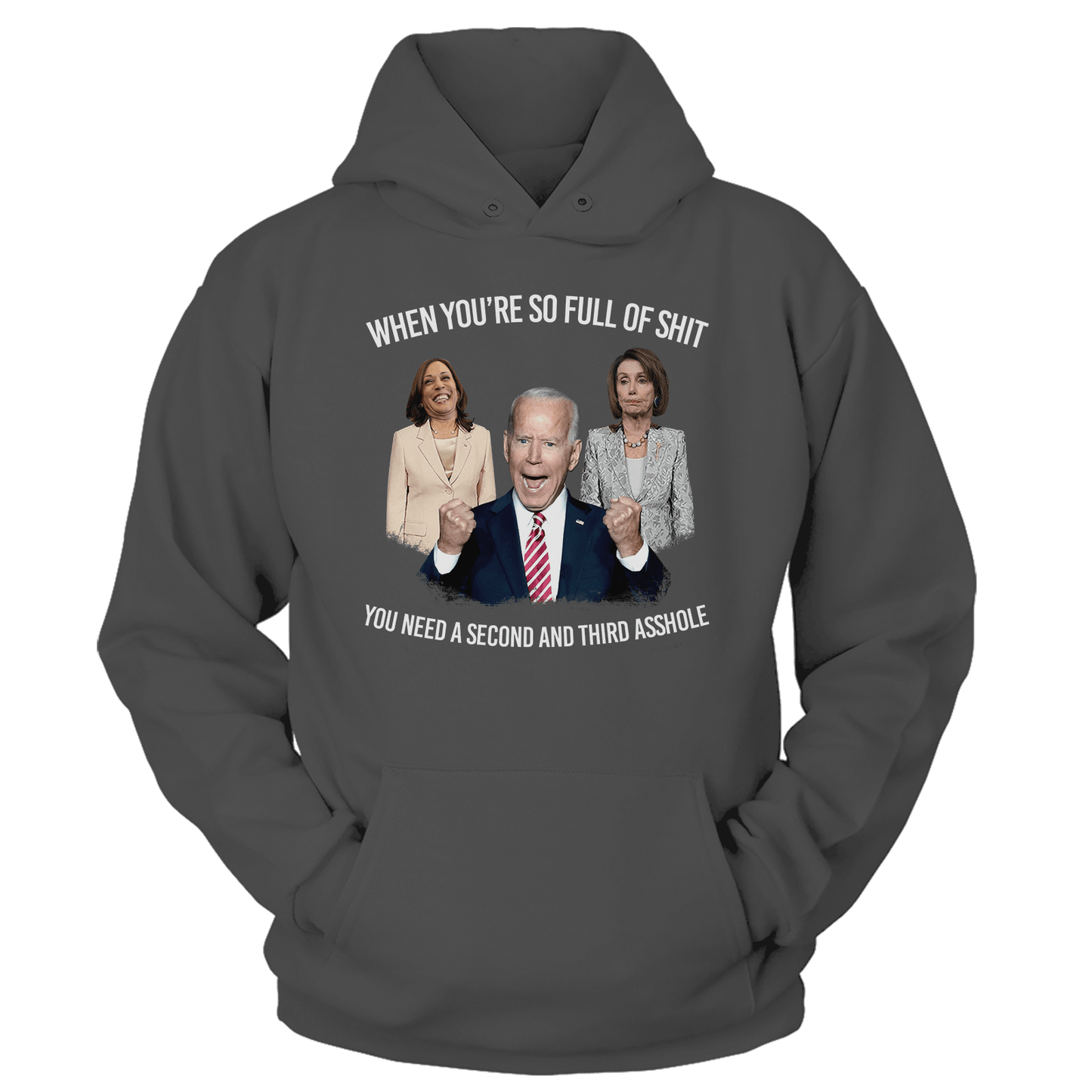 T-shirt Unisex Hoodie / Charcoal / S You Need A Second And Third