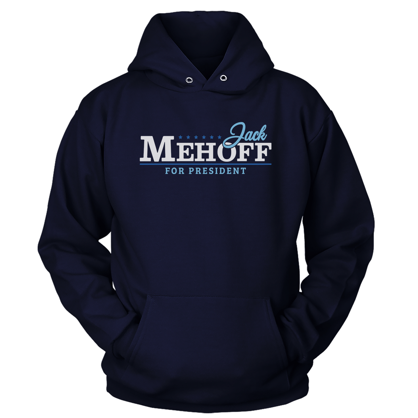 T-shirt Premium Soft Hoodie / True Navy / XS Jack Mehoff for President (Ladies)