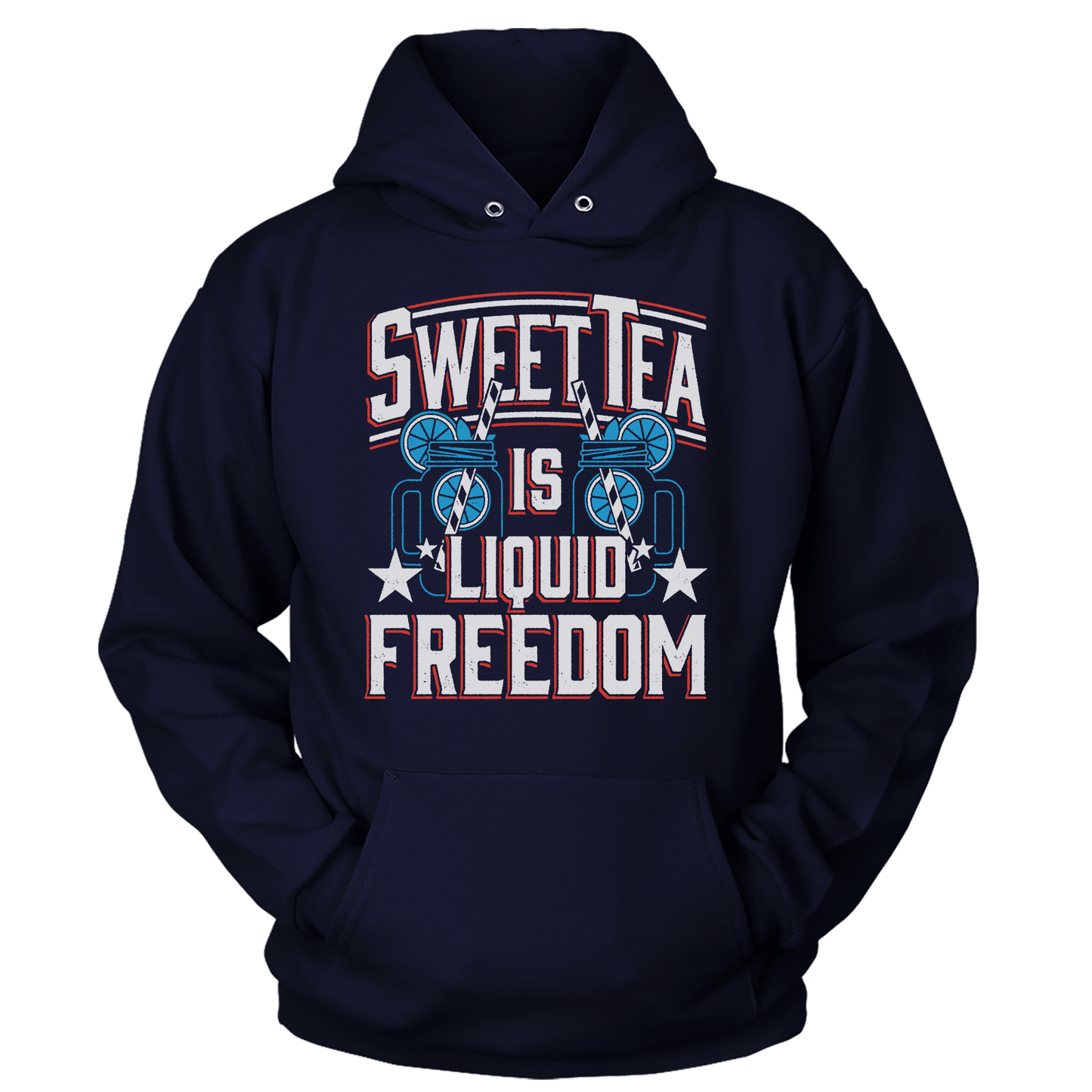 Apparel Unisex Hoodie / Navy / S Sweet Liquid Freedom