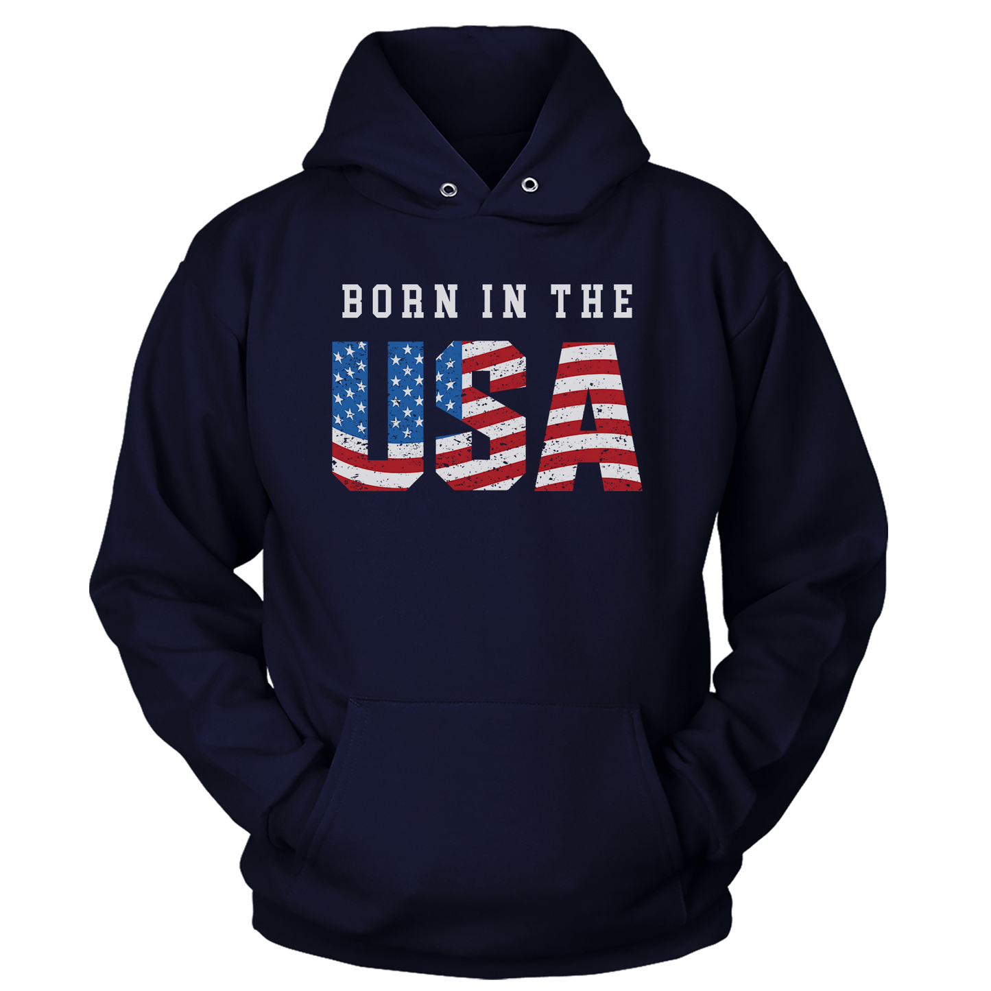 T-shirt Born in the USA (Ladies)