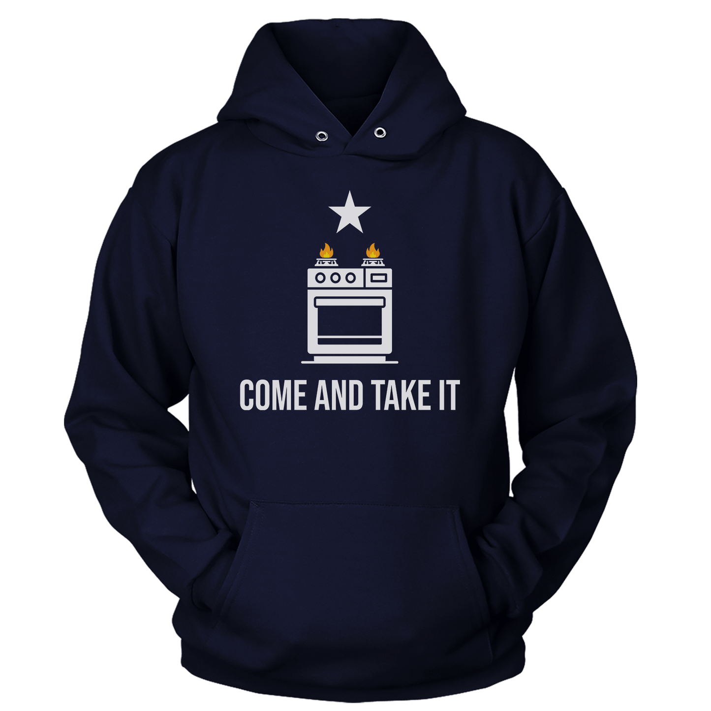 T-shirt Premium Soft Hoodie / True Navy / XS Come and Take It Stove (Ladies)