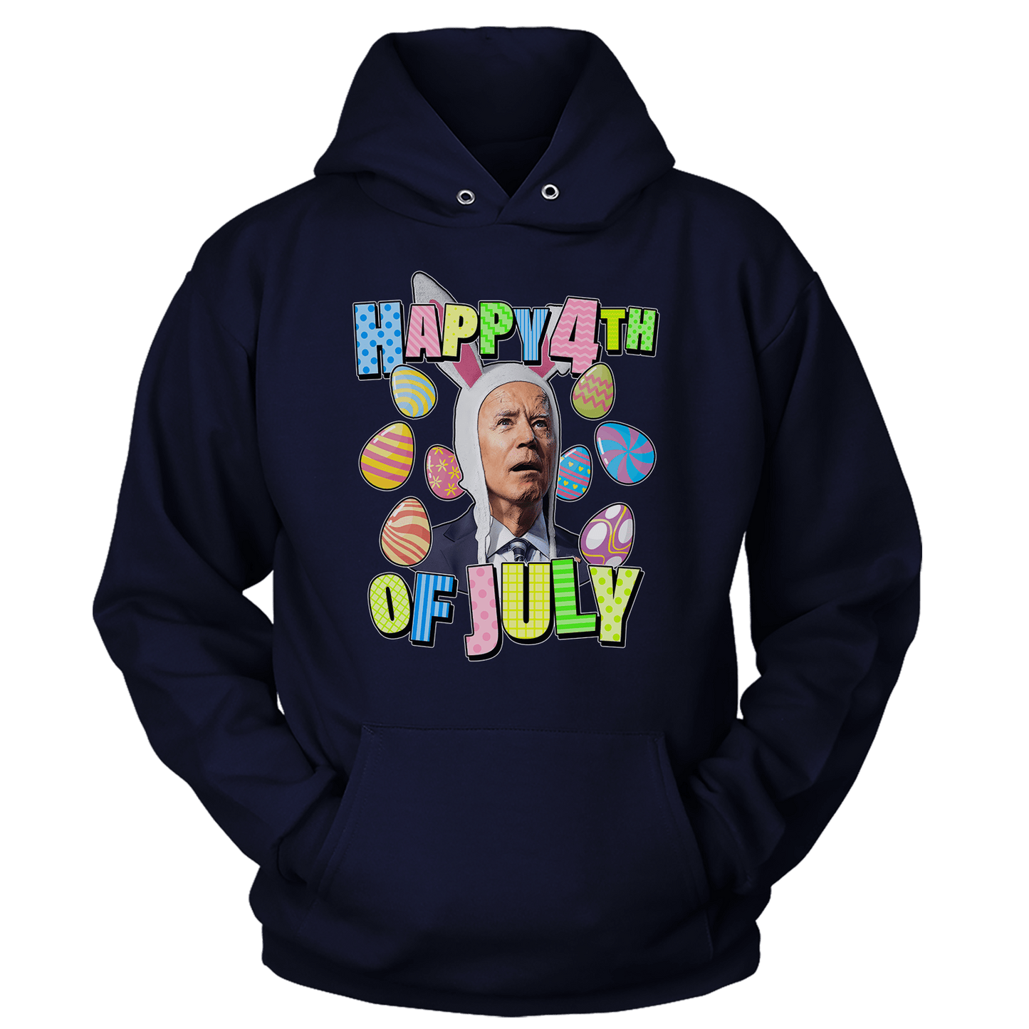 Happy 4th Of July - Biden Ladies Hoodie