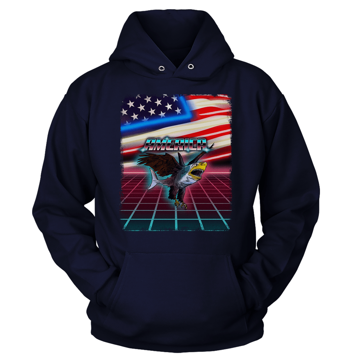 Retro Eagle Shark (Ladies)