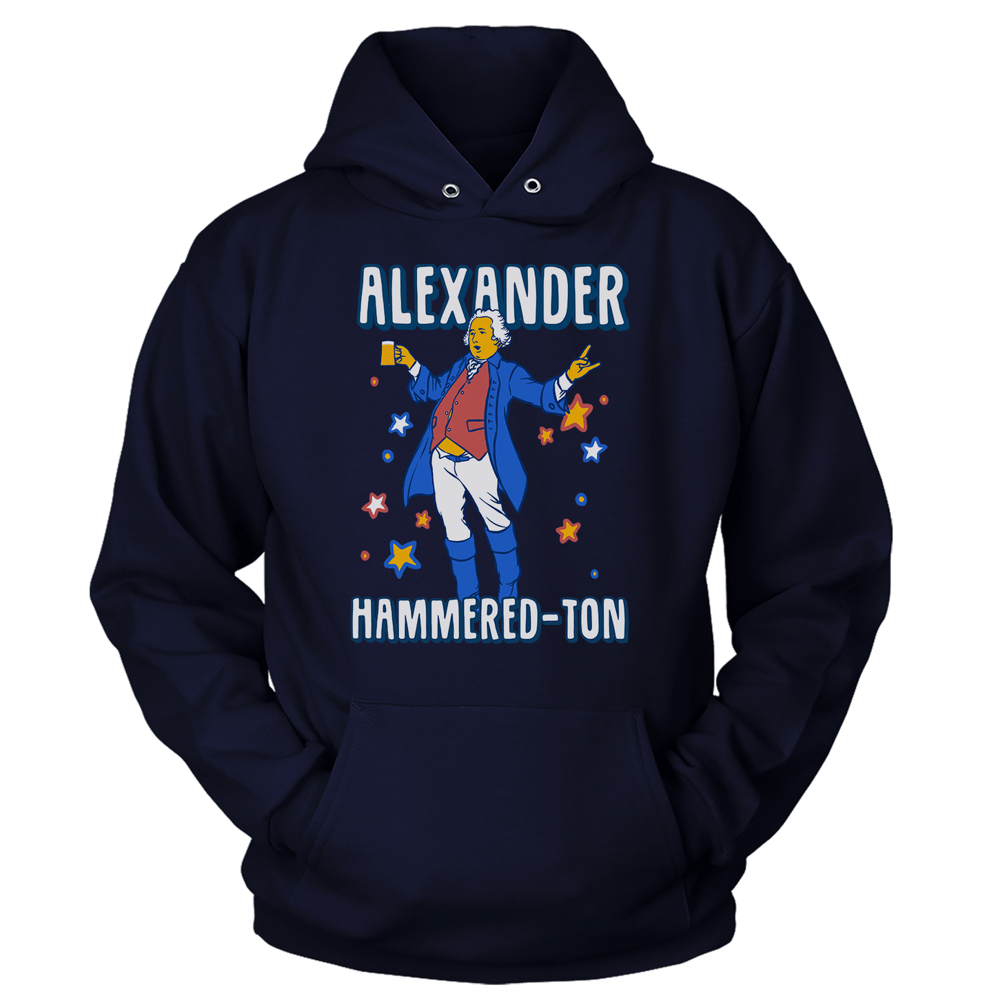 T-shirt Premium Soft Hoodie / True Navy / XS Let's Get Alexander Hammered-Ton (Ladies)