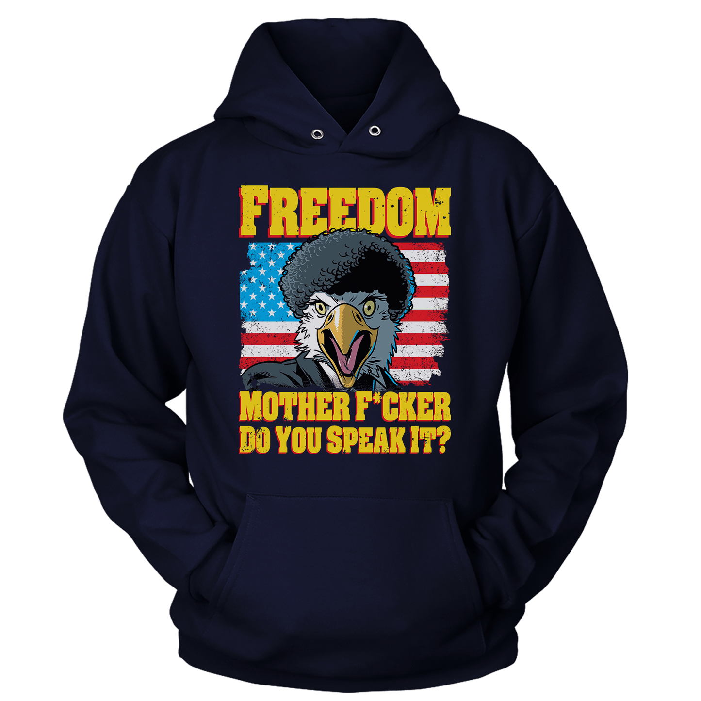 T-shirt Unisex Hoodie / Navy / S Freedom MF