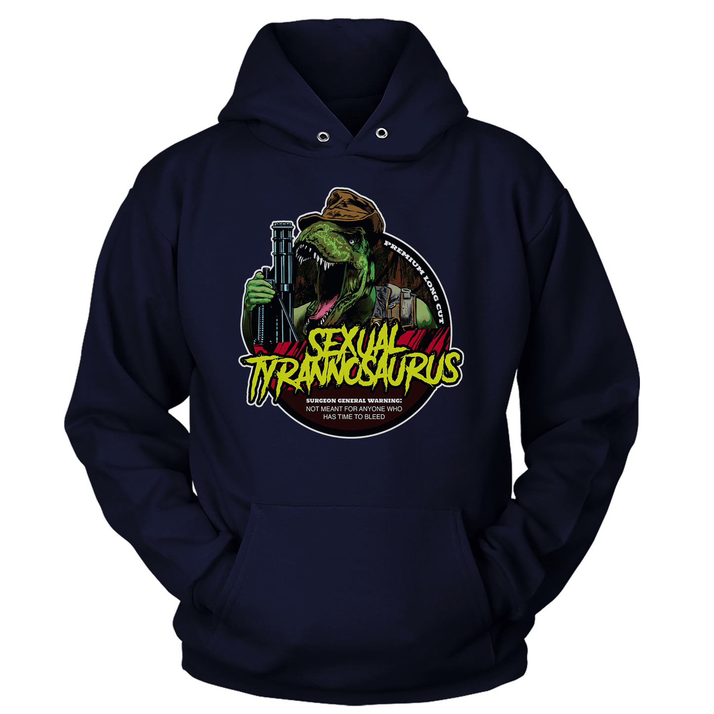 Tyrannosaurus Ladies Hoodie