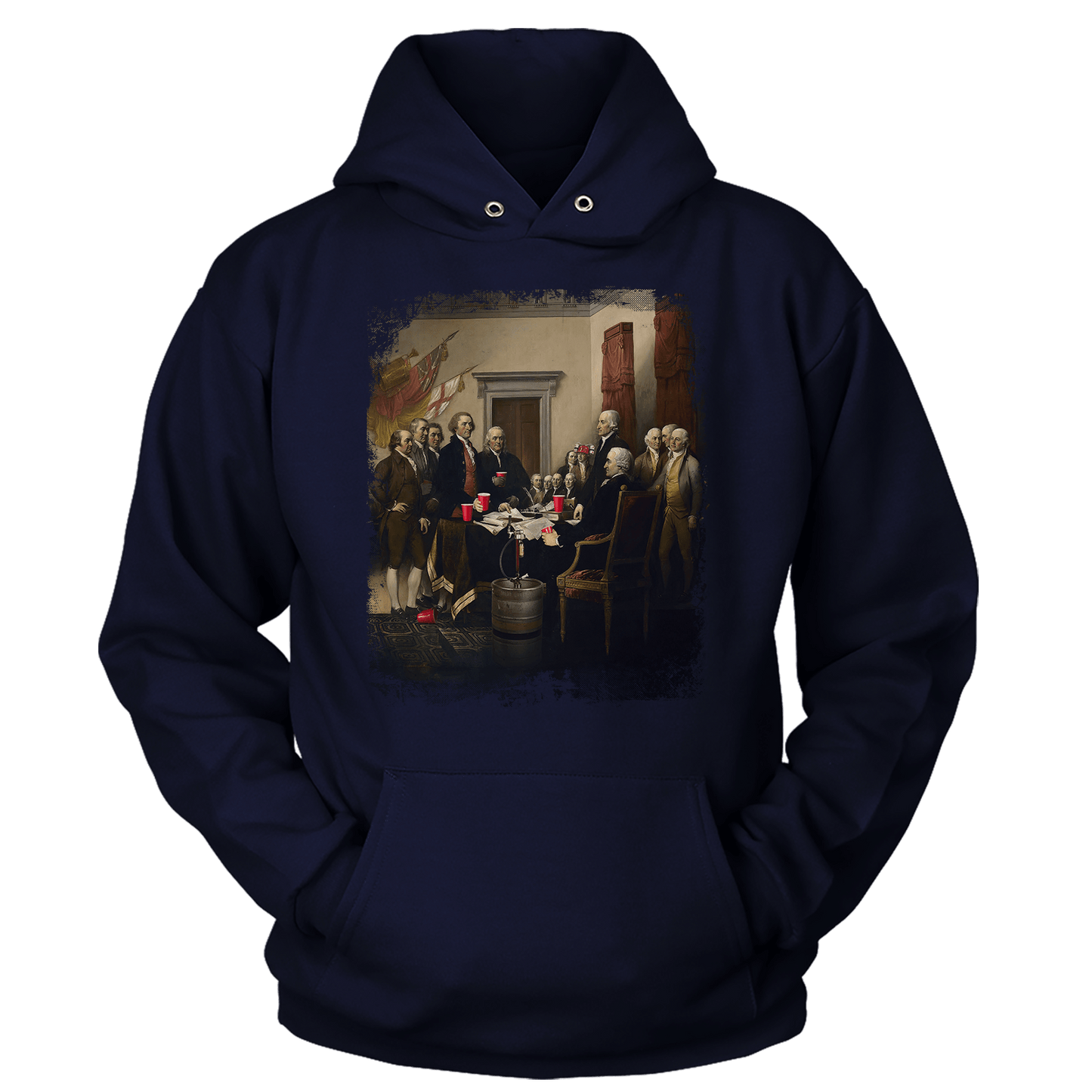 Party Like Our Forefathers Ladies Hoodie
