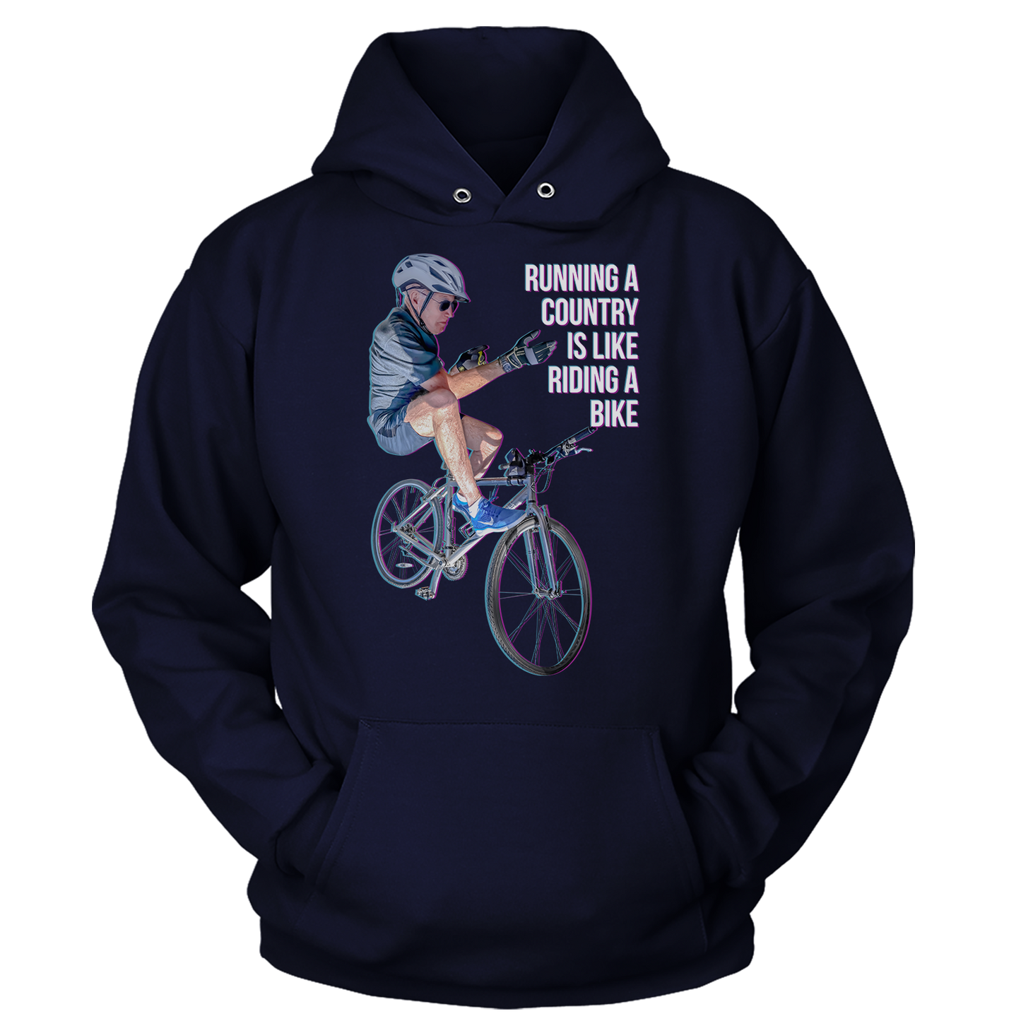 Weak Biden Bike Hoodie