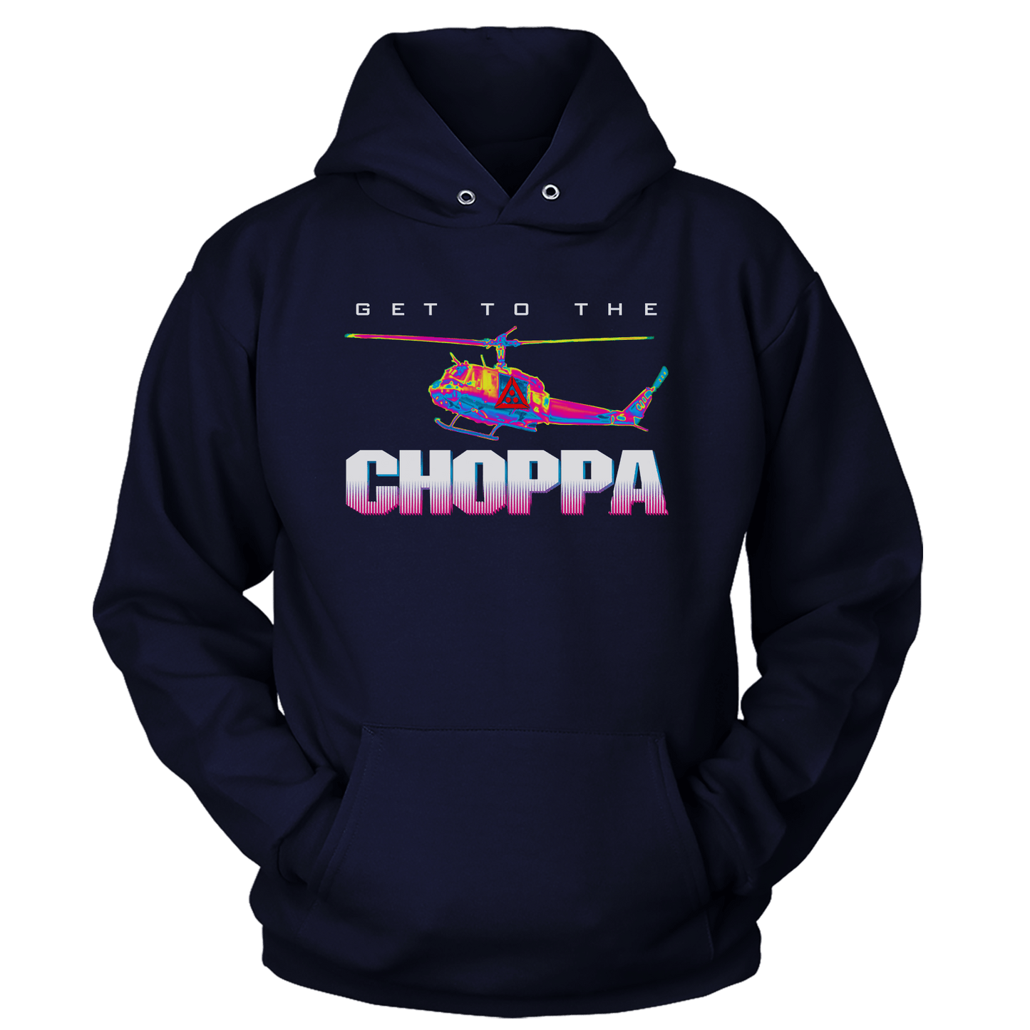 Get To The Choppa Ladies Hoodie