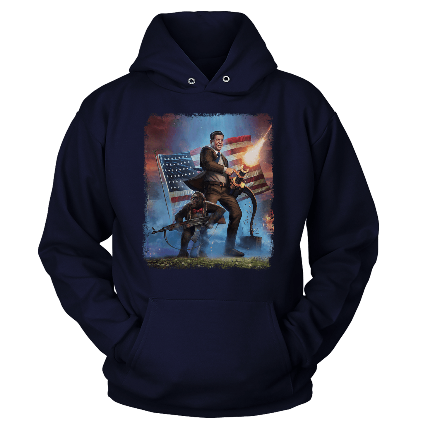 Apparel Premium Soft Hoodie / True Navy / XS Bedtime for Putin (Ladies)