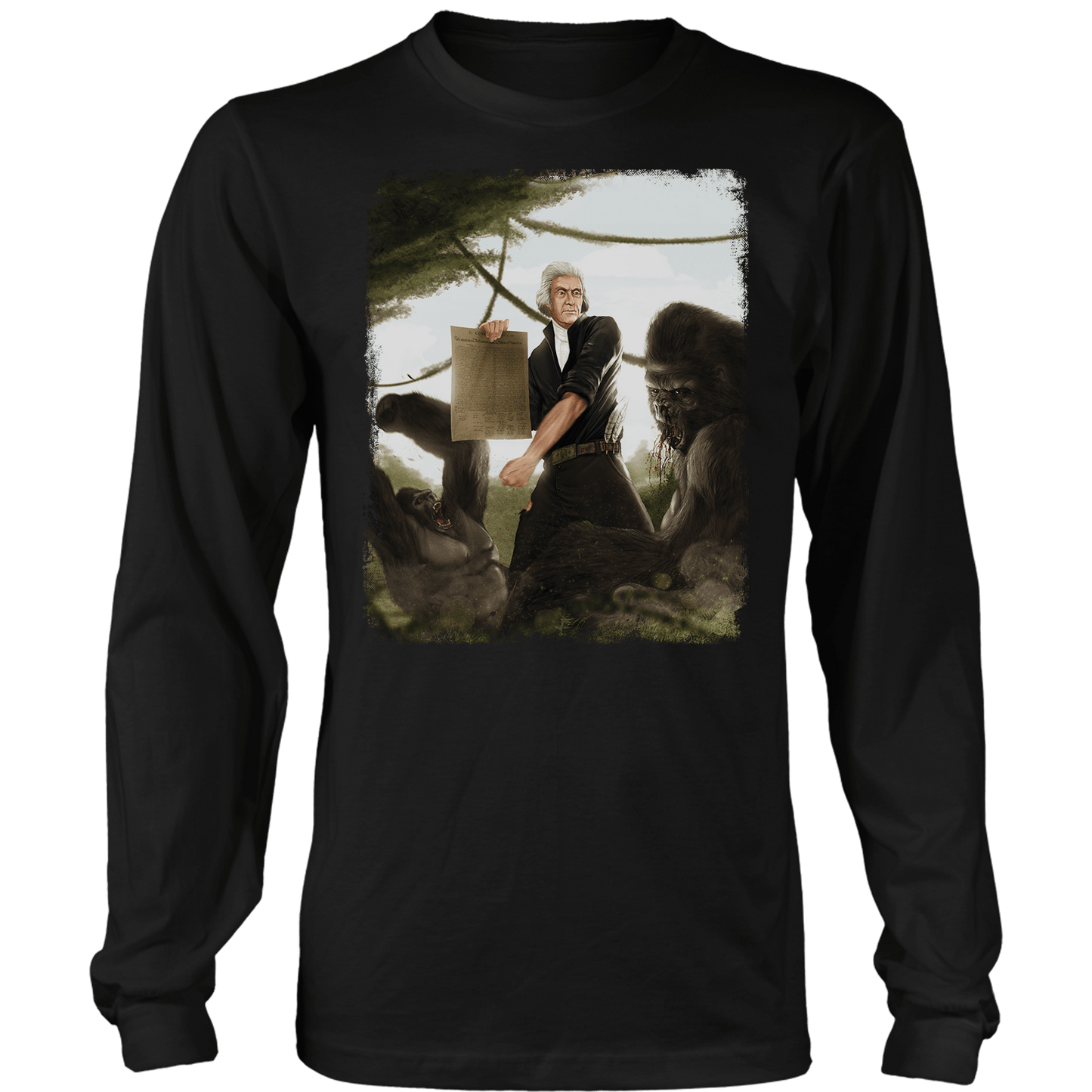 Thomas Jefferson VS Gorilla